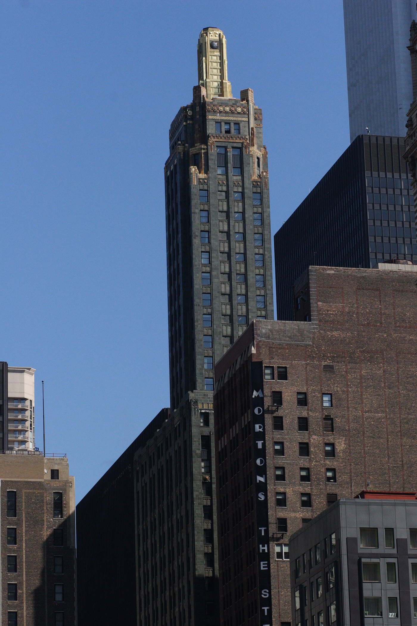The Carbide & Carbon Building tower