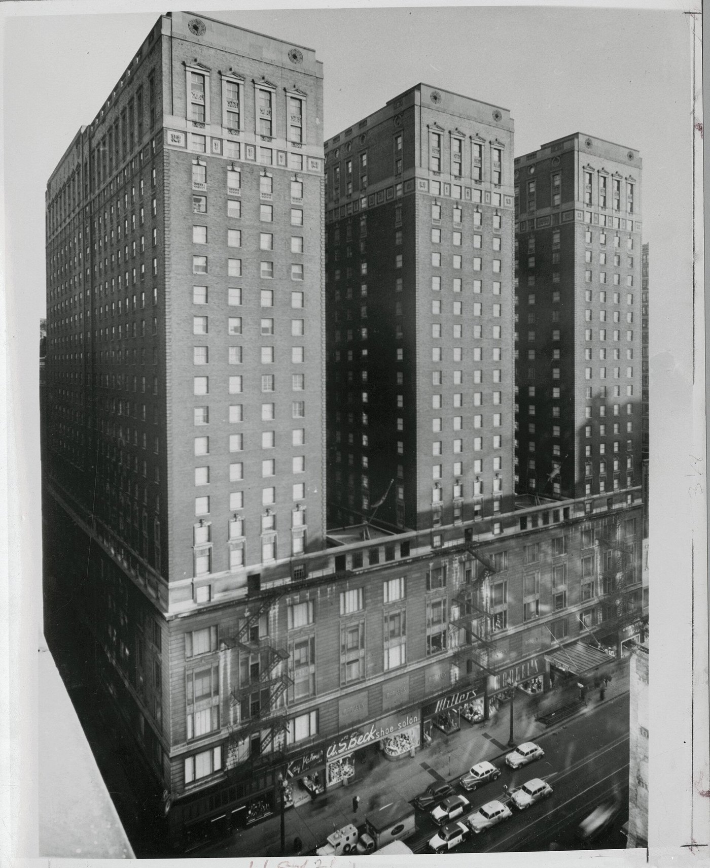 The Palmer House in the 1950s