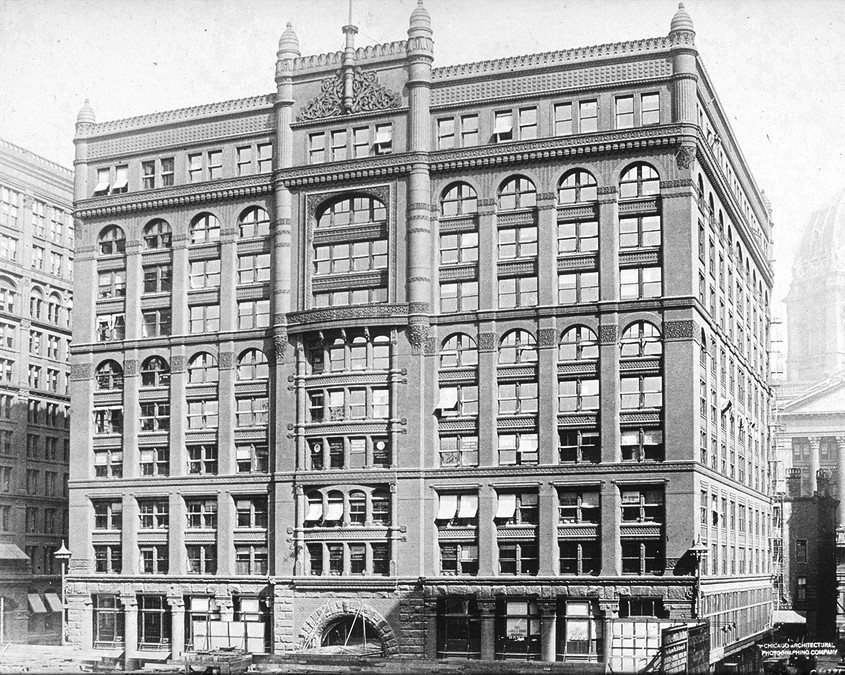 The Rookery in an 1891 photograph.