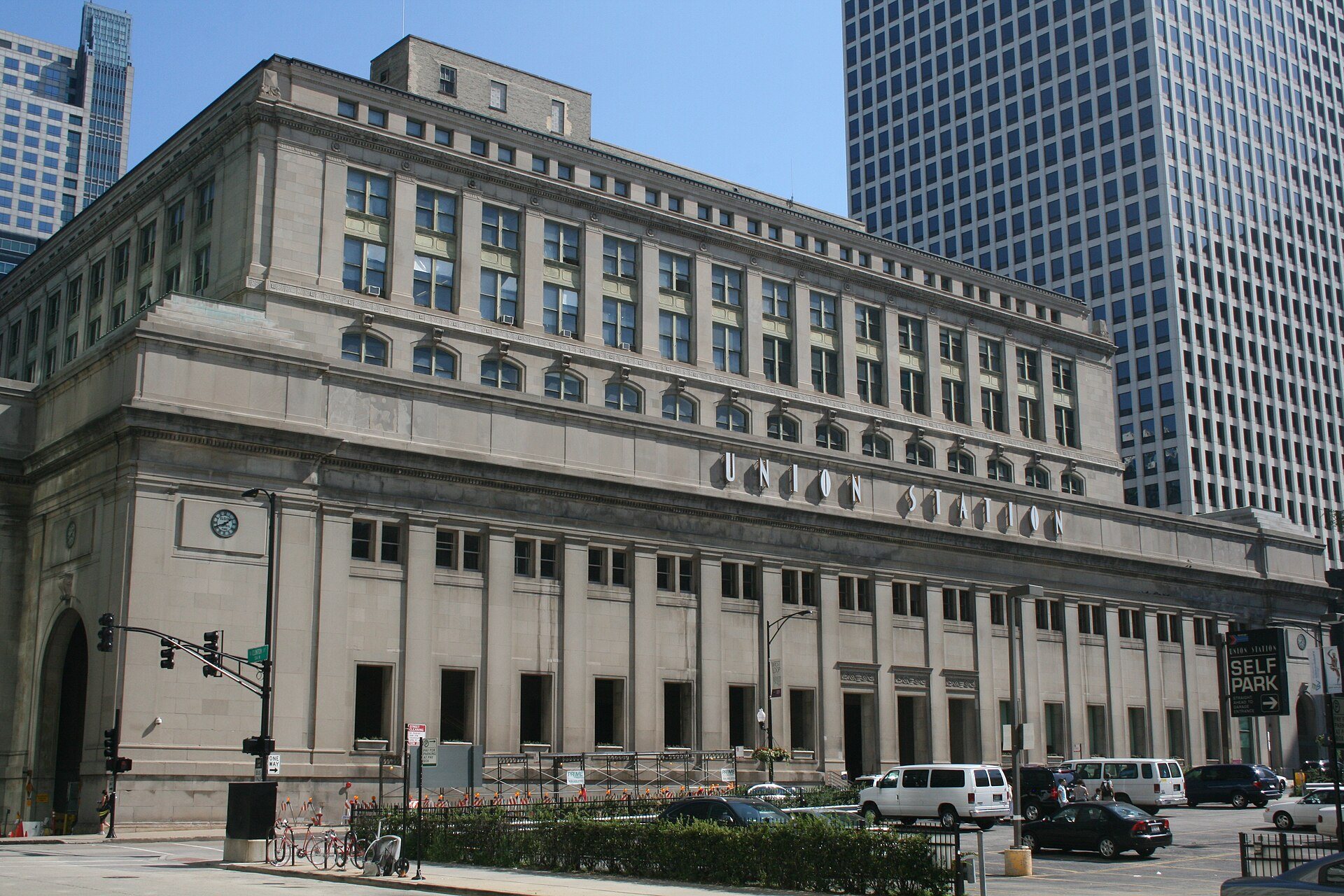 The headhouse and Great Hall of Chicago Union Station