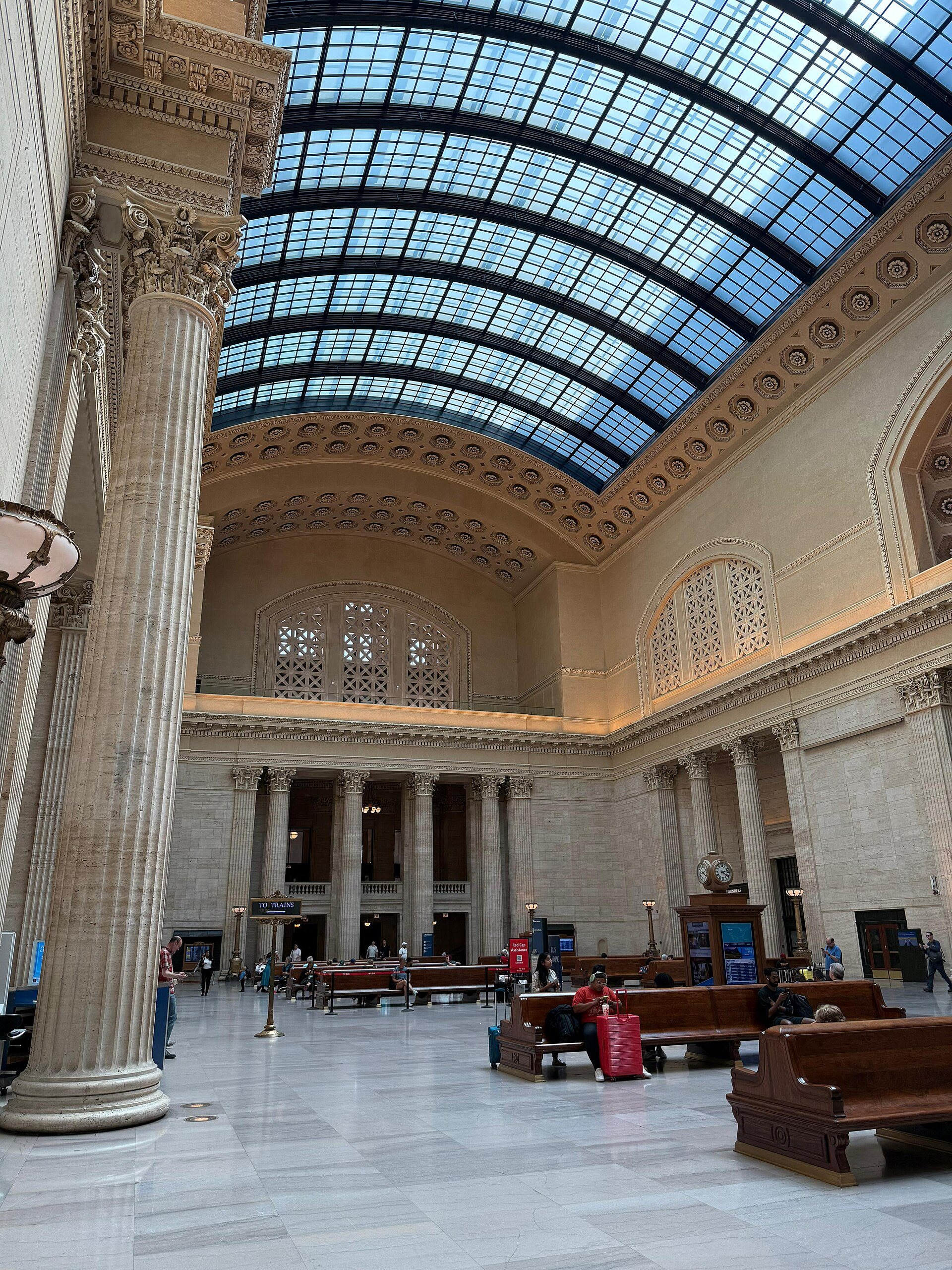 The Great Hall of Chicago Union Station, 2025